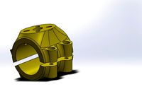 Support moteur pour tube diamètre 25mm by totof06