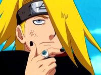 Naruto shippuden: Deidara kanji (Seiryu) Necklace by MIPRESIDENTE