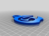 Cartel de Santa llavero by JOAKINFERRARI