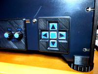 CTC, Flashforge Tastatur Frontblende / Keyboard Cover by CBiker