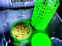 Bird Feeder for Bird Food Balls by Bristol3DPrint