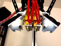 Kraken Konnector extended with Fan Ducts and LED Ring by Highcooley