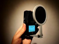 Zoom H2n Puff-protection by klakar