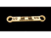 Nonconductive wrench with wingnut tightener slots by SashimiTabernacleChoir
