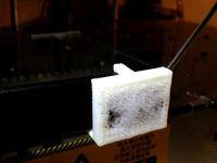 Soporte para Ventana de acceso wanhao x4 duplicator Con iman / Support for Window Wanhao access x4 duplicator With Magnets by _sOnGoKu_