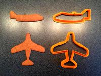 Saab Aircraft Cookie cutters by JBear