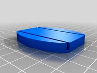 Da Vinci 3d printer go pro mount side wall by MatthewHall2