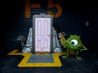 Monster's Inc Scare Door by WEDimagineer