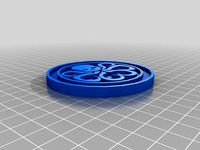 Hydra Logo Disk With Two Outer Rings by Quirinus