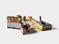Szechenyi Square - Pecs, Hungary by FriedwaldLtd
