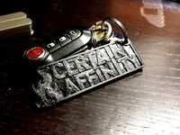Certain Affinity Keychain by Bradpokey