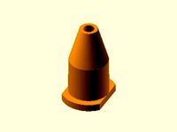 Luer lock connector (female) by bverhaagen