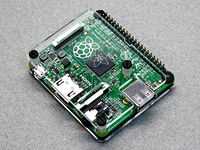 Minimal Raspberry Pi Model A+ Case by adafruit