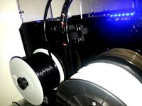 Filament Tube Holder for Wanhao Duplicator 4 / 4x  by ramall