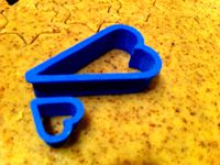 Parametric cookie cutter - heart by pezinek