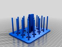 Sewing thread holder by JohnJayMcKaye