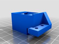 Printrbot Plus 2.0 Optical Z-endstop Mount by TechnoSwiss
