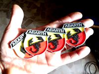 4 Colors Abarth Logo by Immaginaecrea