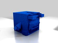 The Halo Master chief cube by nunthok3D