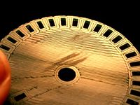 32-slot encoder wheel by jbeale