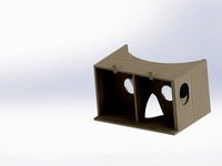 Laser Cut Google CardBoard by Miguueelo