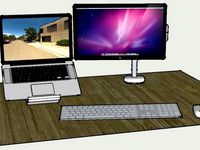 MacBook stand for external monitor by internetthings