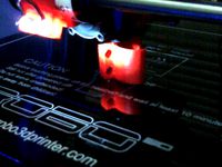 Robo3D Led support on X Carriage by EToscano