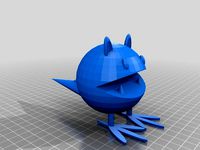 Bunny Rabbit Birdy monster by LordBananaMan