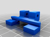 Bracket for cooling duct to glue into x-carriage by tom4cad