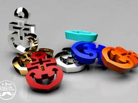 Love Hope Faith Pendant | Breloque | Bracelet by BonGarcon