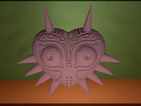 Majora's Mask Cut in half by AwesomeA