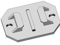 Screw Base for GoPro Mount  by paradug