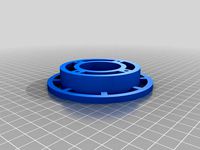 Spool hub for the Heavy Duty Filament spool for mendel by caster66