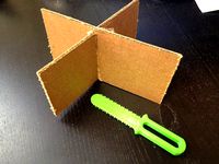 Cardboard Slot saw by 3DPartsMfg