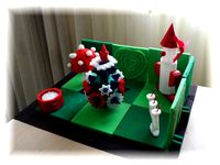 Autumn/Christmas fantasy scene by heartphone