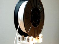 Printrbot Simple Metal Spool Holder with 608zz by sawmil
