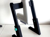 Height adjustable pipette stand by janh