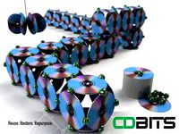 CDBITS | Expandable, modular CD and DVD connectors. by Avooq