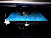 Glass Build Plate clips for Flashforge Creator Pro / PowerSpec 3D Pro by FrankenForge