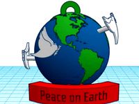 Peace on Earth Ornament by schmidjon