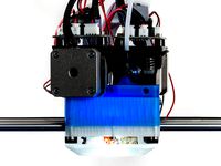 Jellyfish Mount (RigidBot Dual E3Dv6) by walter