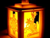 Holiday Lantern with Swappable Panels by dehart007