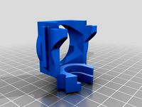 supporto e3d V6 per ventola circolare by MARCONE67