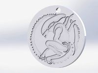 Alien keychain by Piratman