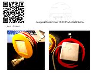 Power cord wrap for mac book - enrouleur de cable pour chargeur Mac - cable holder for charger mac by Adriadict