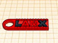 LAMX Keychain by WeepingAngel