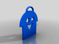 Happy Keychain by BEH