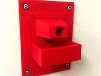 Wall Mounted Hand Pencil Sharpener by mikelkunz