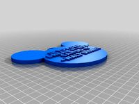 (Printable Poet Badge) Walt Disney Keychain by veronica_rafael16