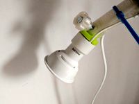 GU10 bulb holder for gopro system.  by soki-cnc